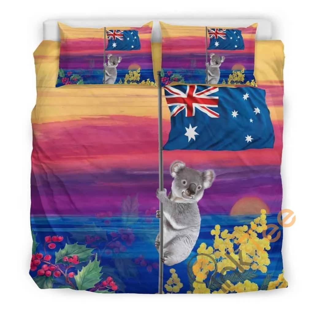 Custom Koala Australian Quilt Bedding Sets