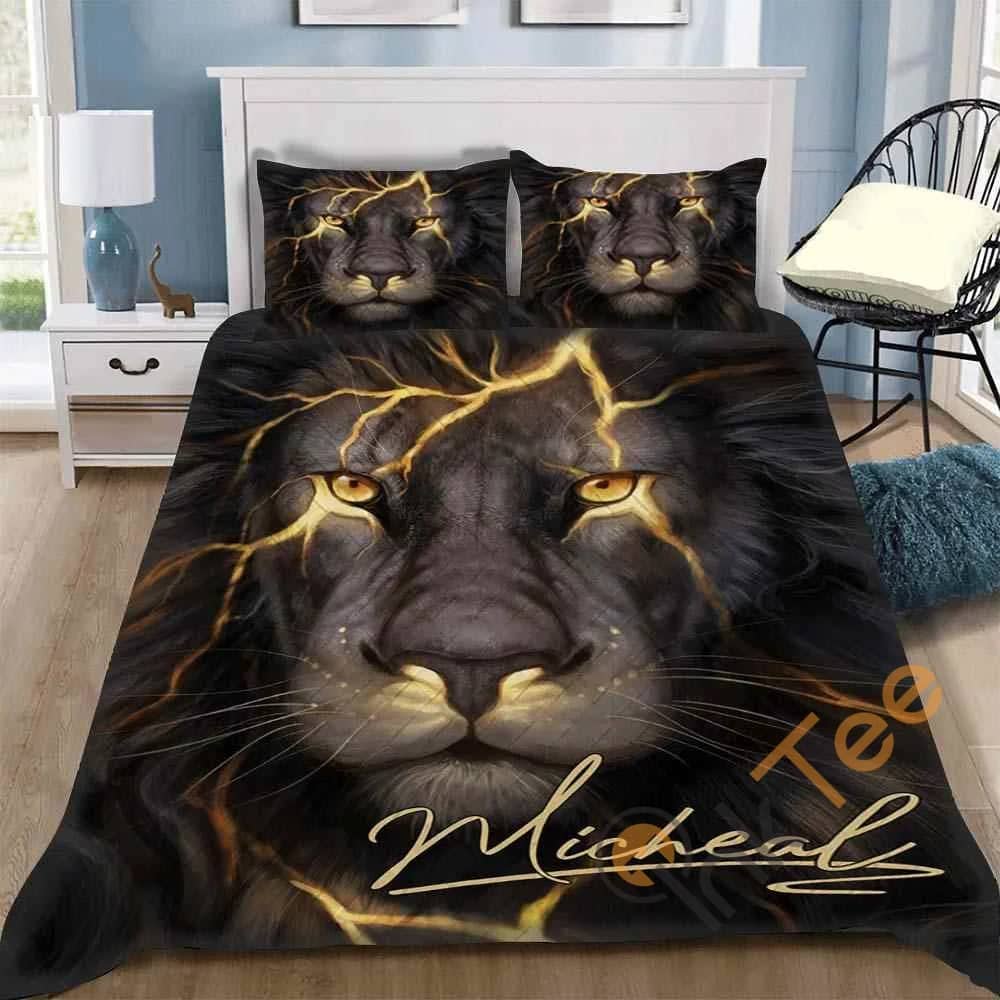 Custom Lion Quilt Bedding Sets
