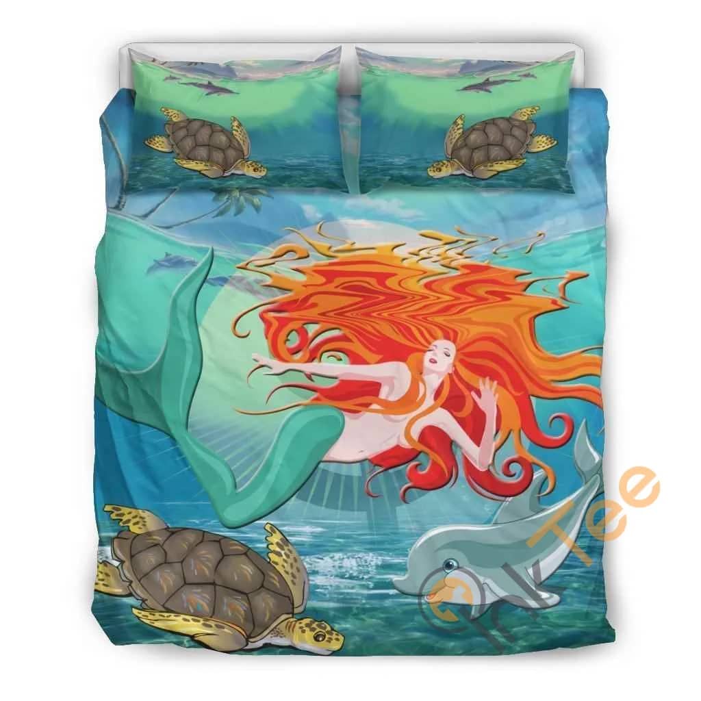 Custom Mermaid Quilt Bedding Sets