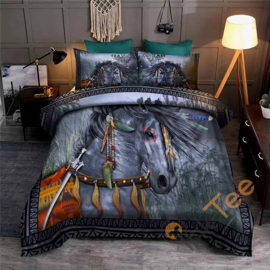 Custom Native Horse Quilt Bedding Sets