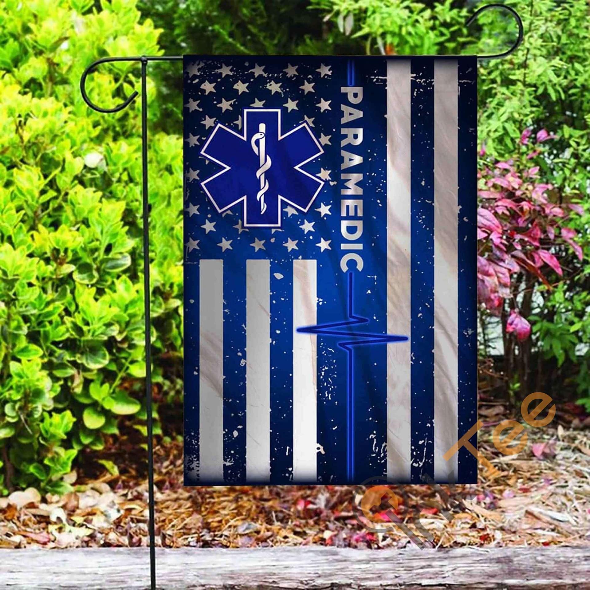 Inktee Store - Custom Paramedic Garden Flag Image