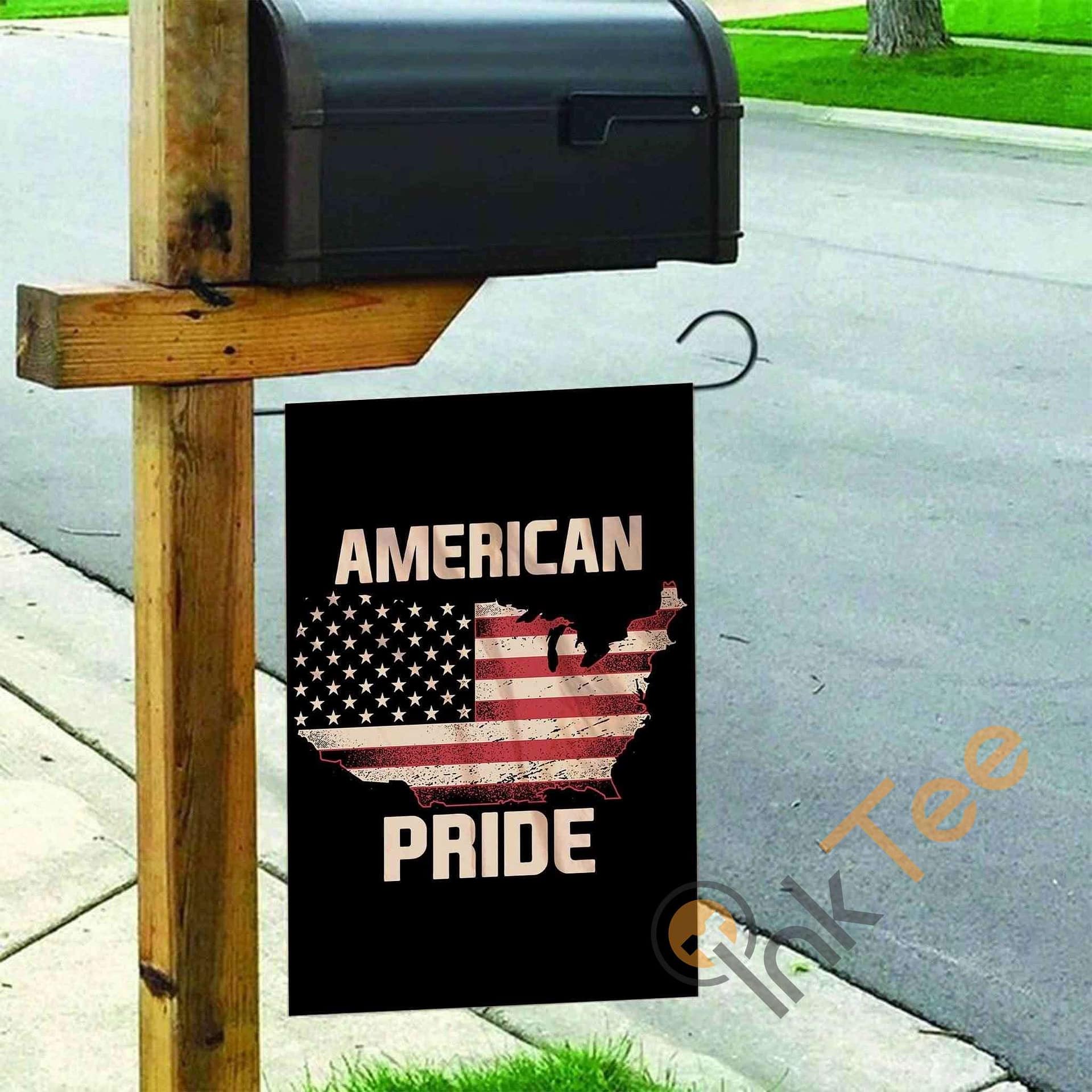 Inktee Store - Custom Patriot American Pride Garden Flag Image
