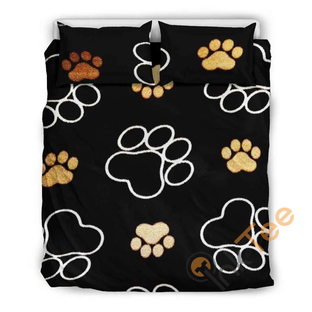Custom Paws Quilt Bedding Sets