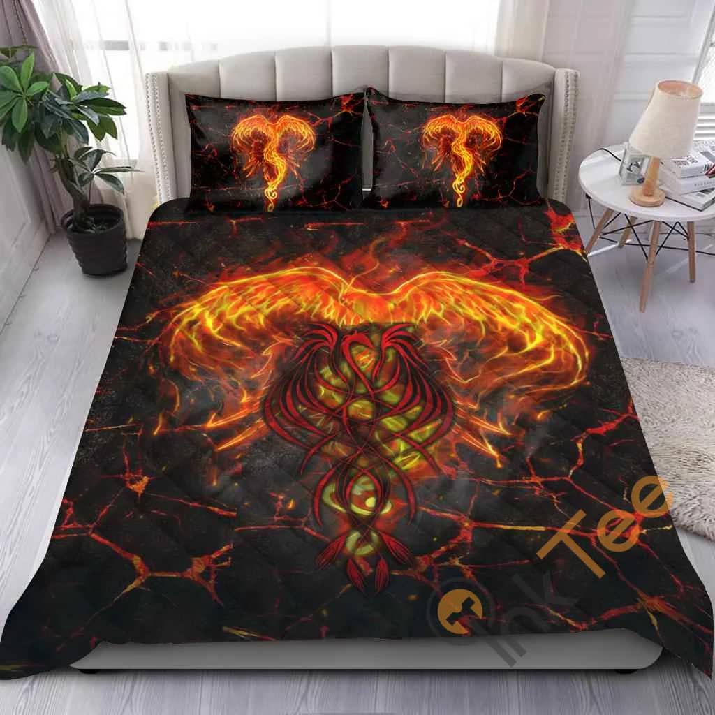 Custom Phoenix Rising Quilt Bedding Sets