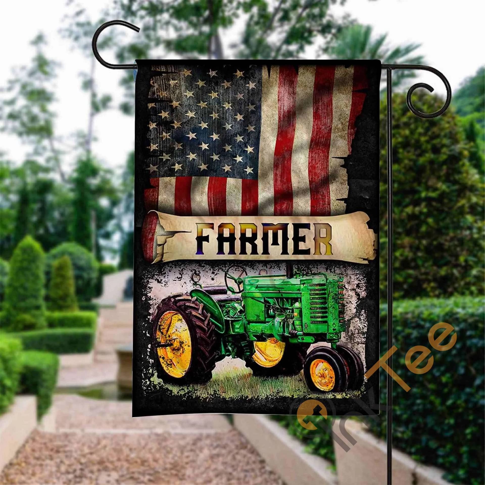 Custom Proud Farmer Garden Flag