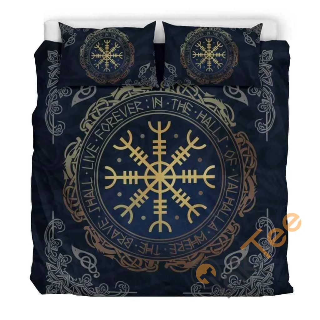 Custom Viking The Helm Of Awe Quilt Bedding Sets