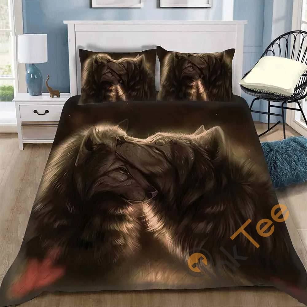 Custom Wolf Quilt Bedding Sets