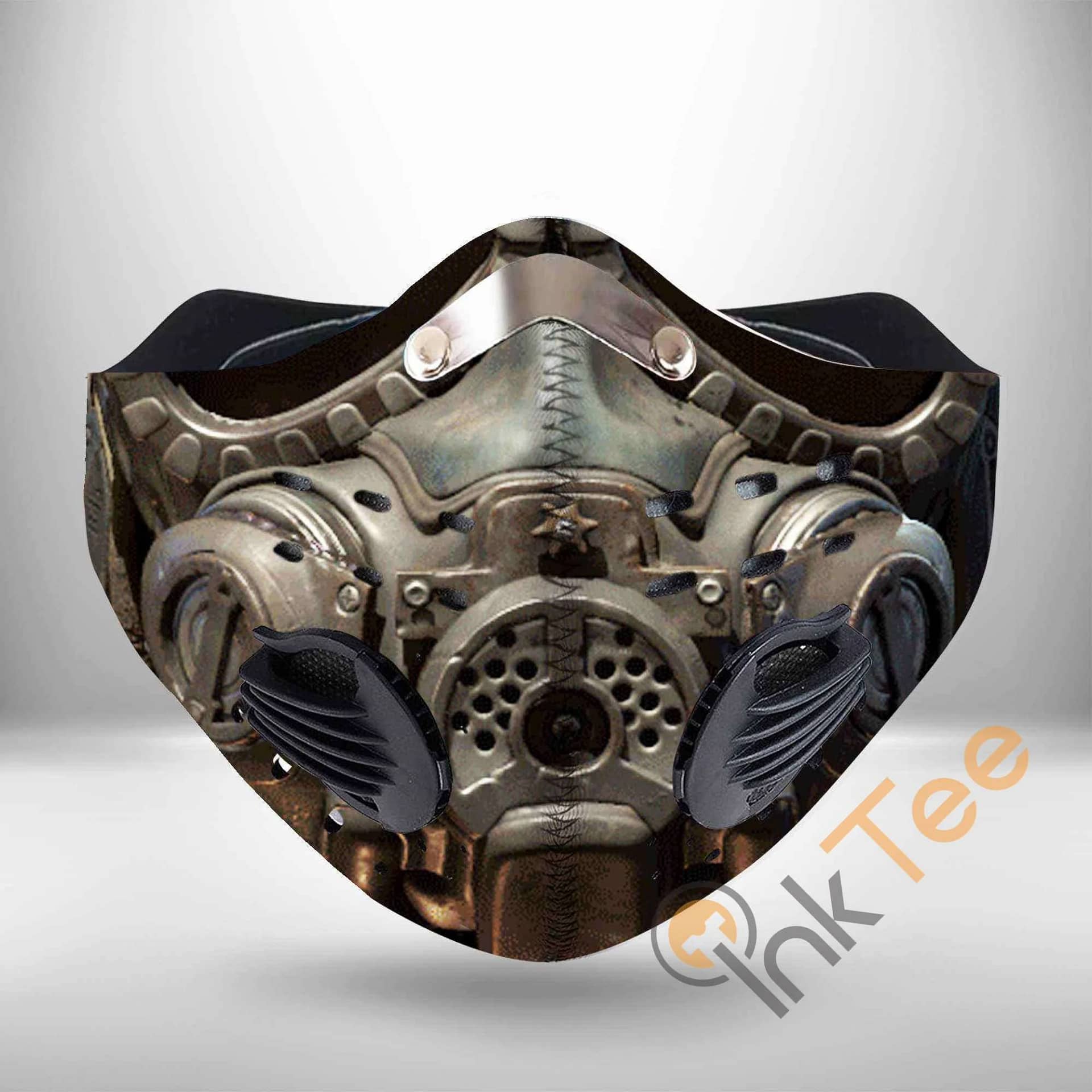 Helmet Spartan Metro 2033 Filter Activated Carbon Pm 2.5 Face Mask