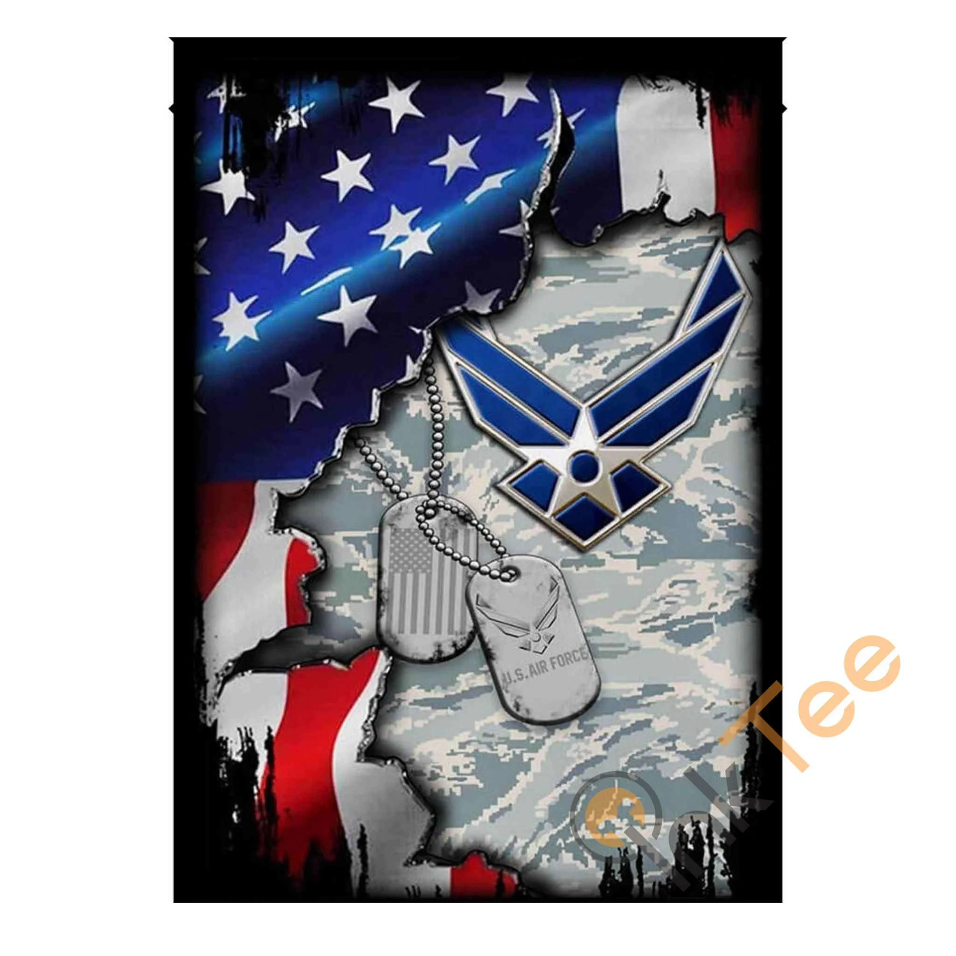 United States Air Force Garden Flag