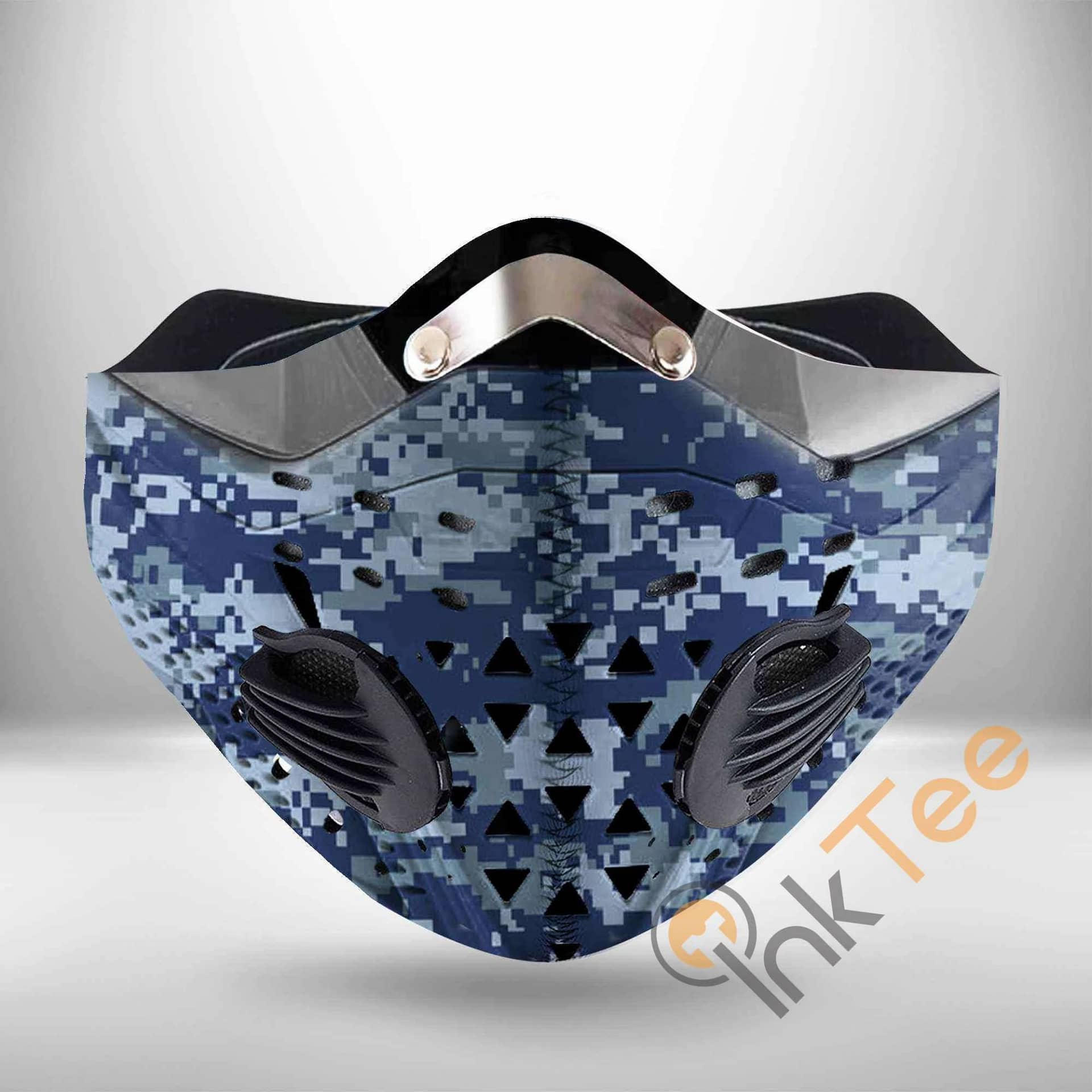 Us Navy Sci Fi Filter Activated Carbon Pm 2.5 Face Mask
