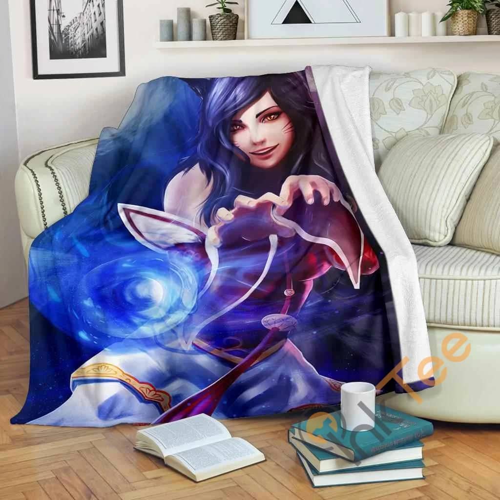 Ahri Fleece Blanket