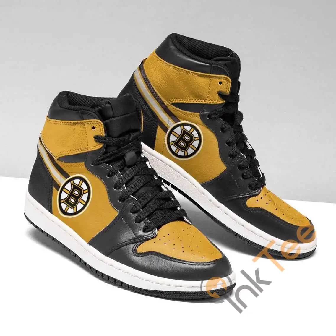 Boston Bruins Nhl Air Jordan Shoes