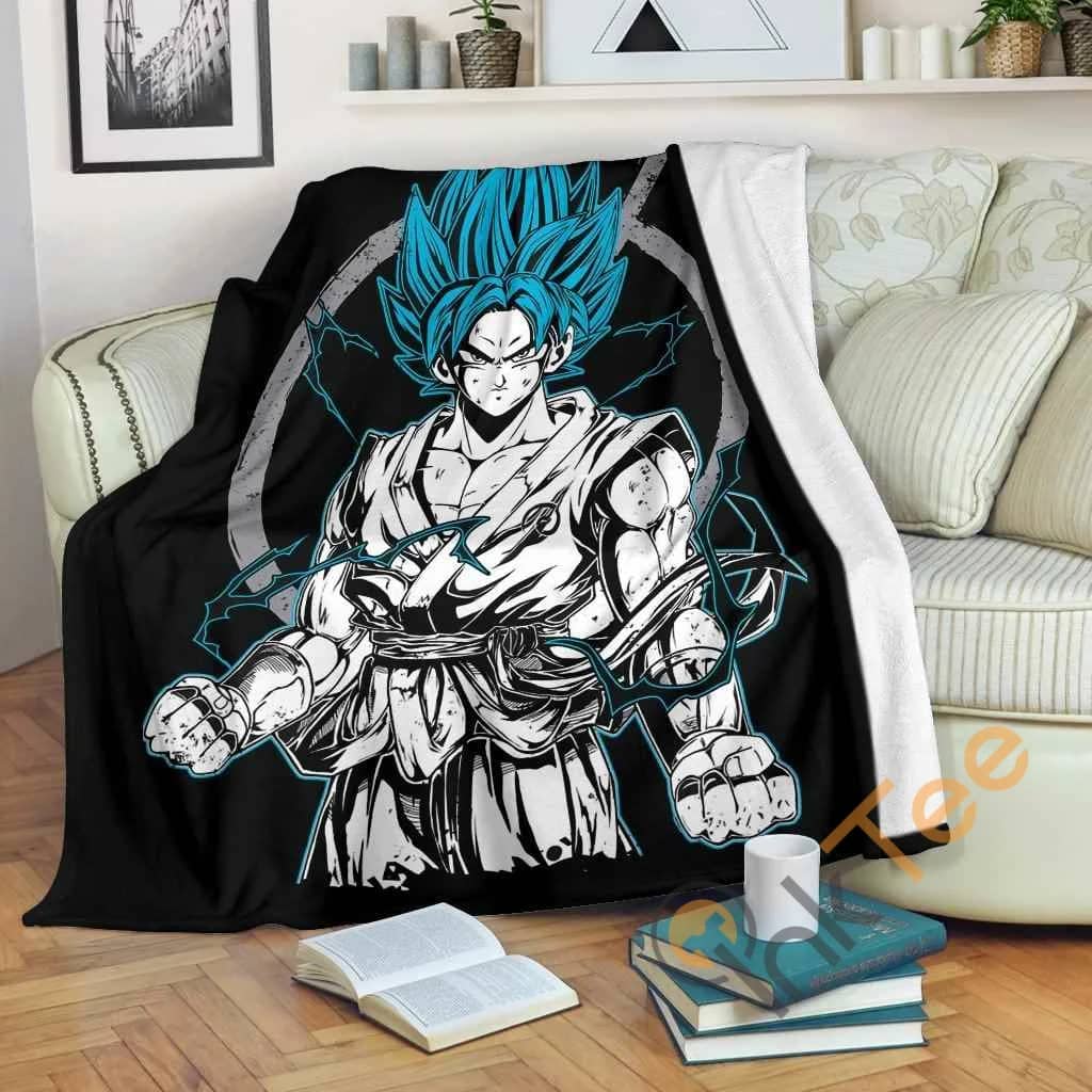 Goku Fleece Blanket