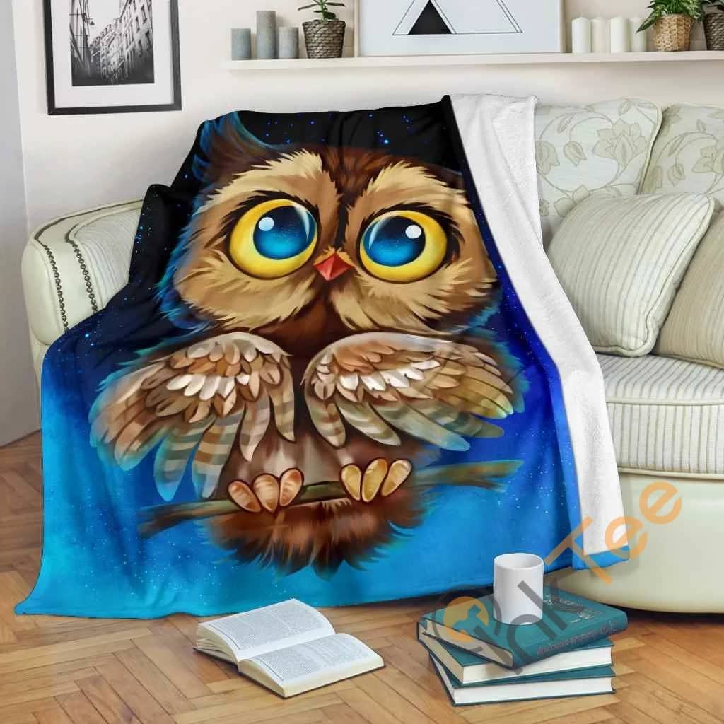 Owl Night 2019 Fleece Blanket