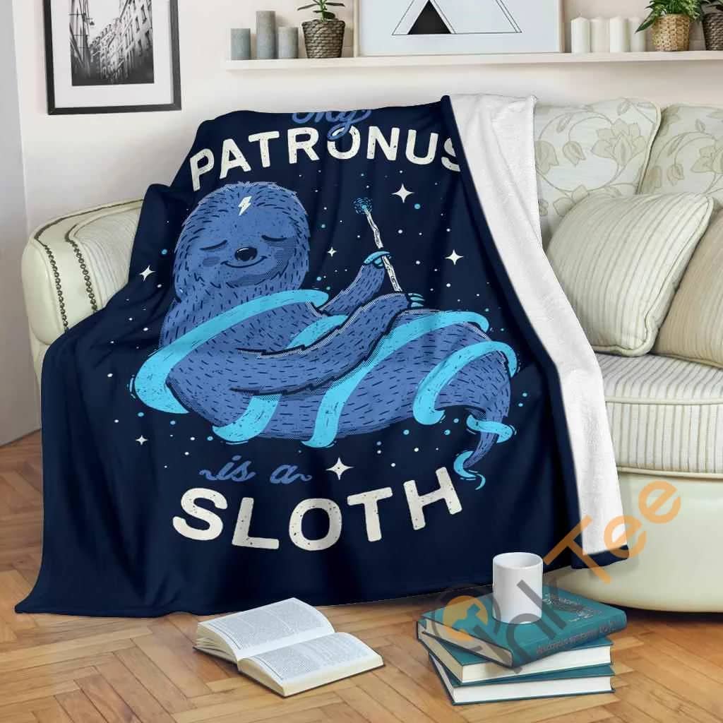 Sloth Fleece Blanket
