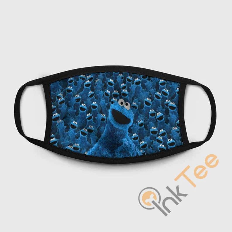 Cookie Monster Reusable Washable Face Mask