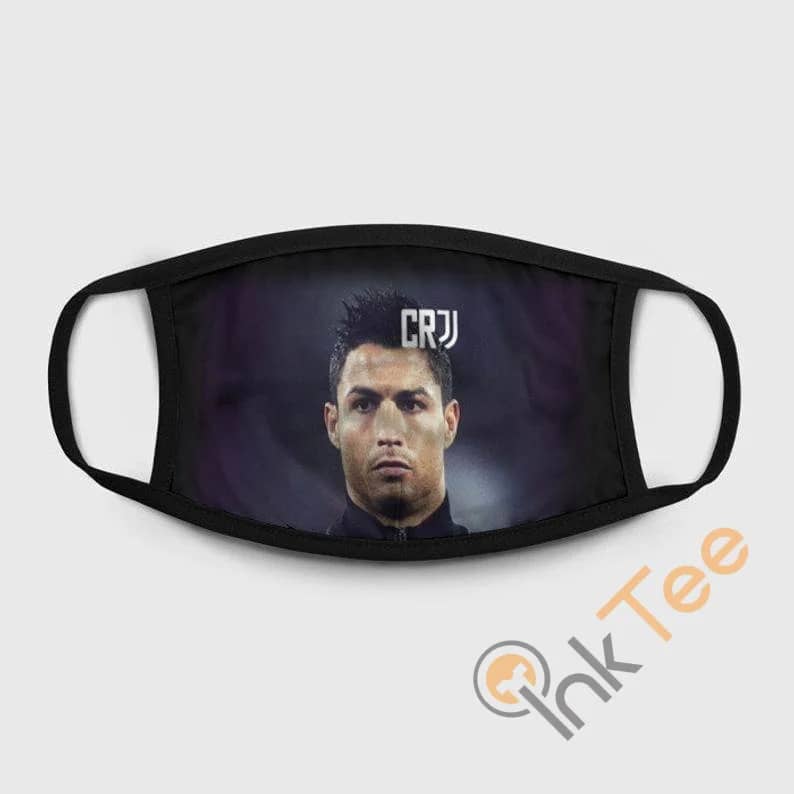 Cristiano Ronaldo Soccer Reusable Washable Face Mask