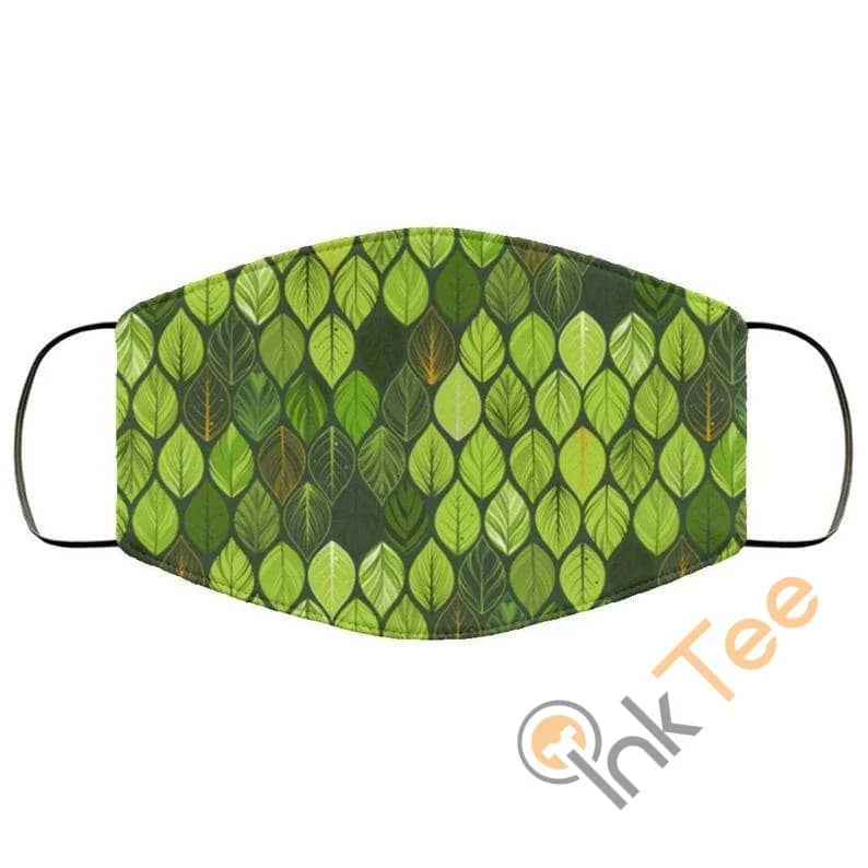 Green Leaves Reusable Washable Face Mask