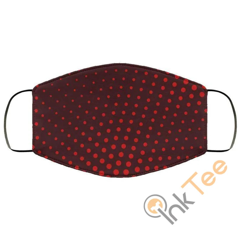Red Dot Reusable Washable Face Mask