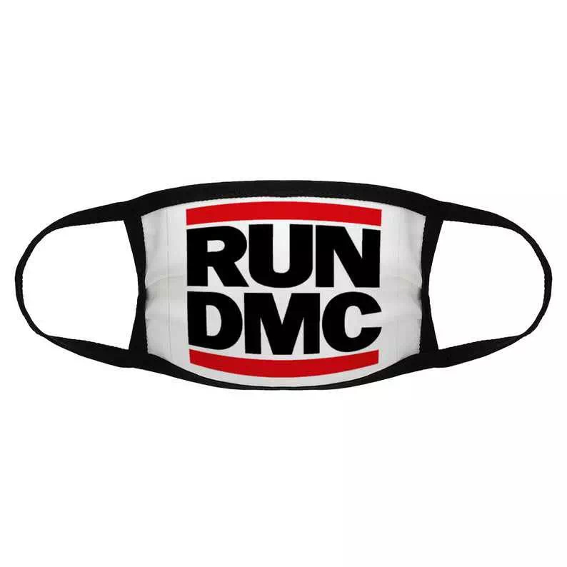 Run Dmc Spandex Washable Face Mask