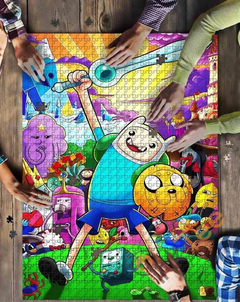 Adventure Time Color Kid Toys Jigsaw Puzzle
