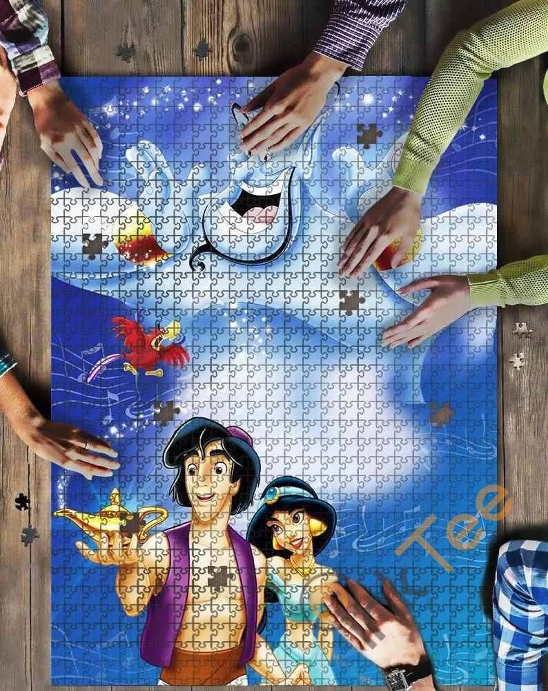 Aladdin Et Jasmine 4 Kid Toys Jigsaw Puzzle
