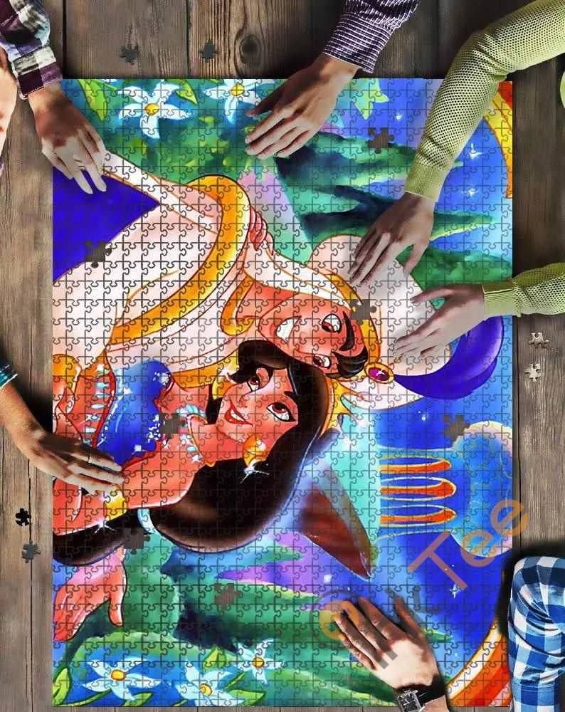 Aladdin Et Jasmine 6 Kid Toys Jigsaw Puzzle