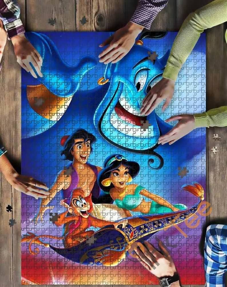 Aladdin Et Jasmine 7 Kid Toys Jigsaw Puzzle