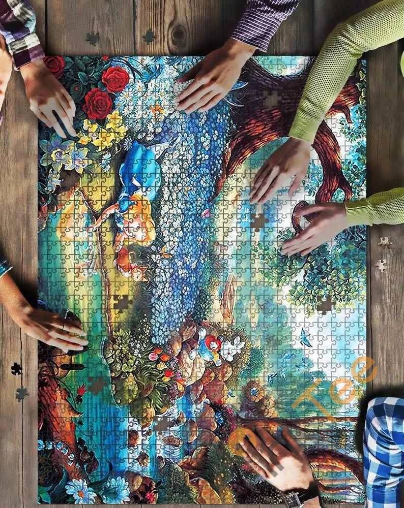 Alice In Wonderland Art Jigsaw Puzzle