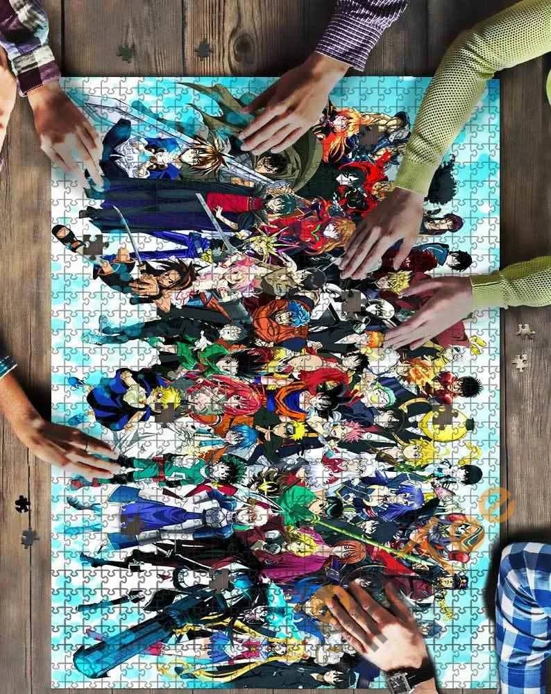 Assorted Anime Characters Jigsaw Puzzle