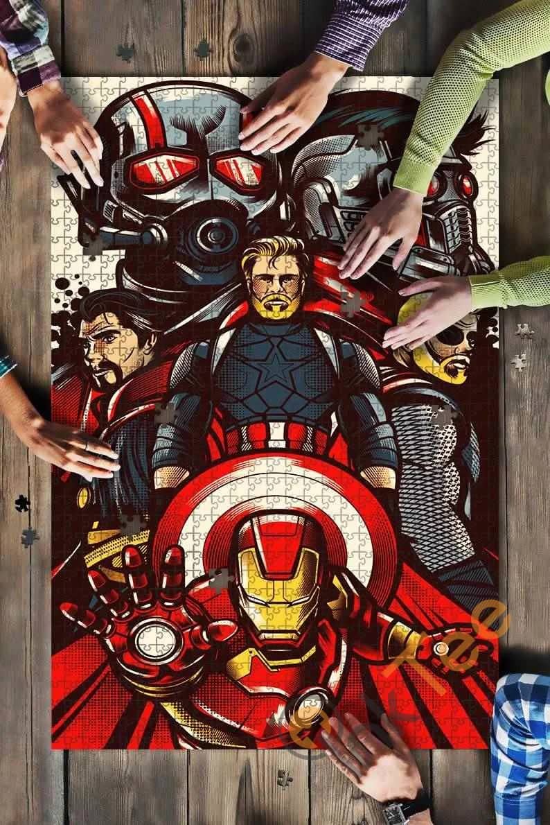 Avengers Poster Kids Toys Jigsaw Puzzle