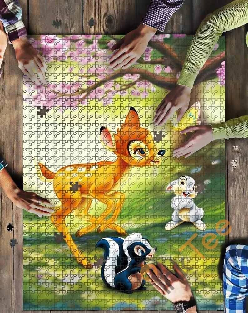 Bambi Disney Cartoons 6 Kid Toys Jigsaw Puzzle