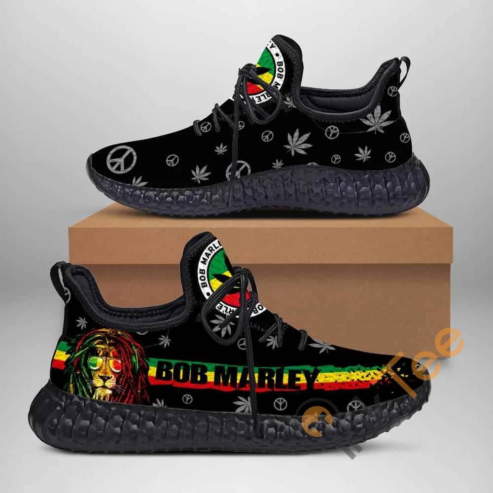 Bob Marley Colorful Lion Amazon Best Selling Yeezy Boost