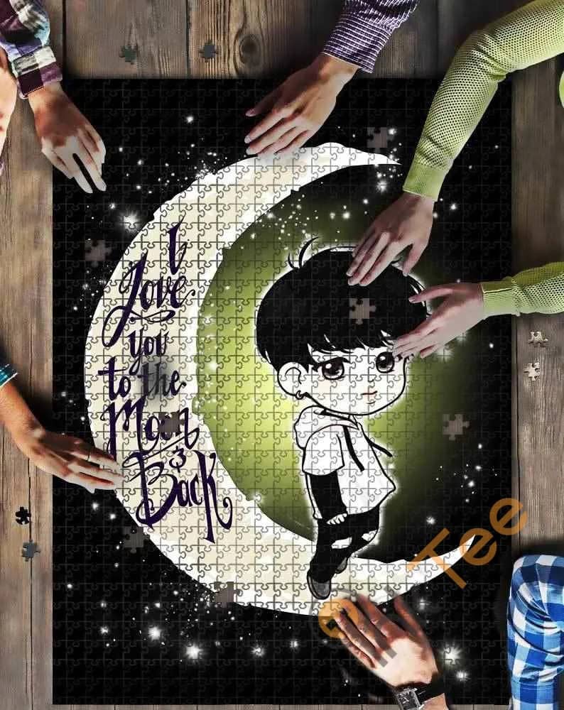 Bts Chibi Love To The Moon Kid Toys Jigsaw Puzzle