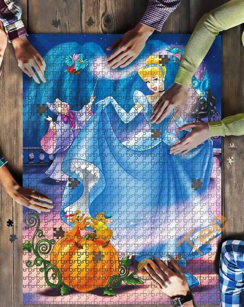 Cinderela Princess Dancing Kid Toys Jigsaw Puzzle