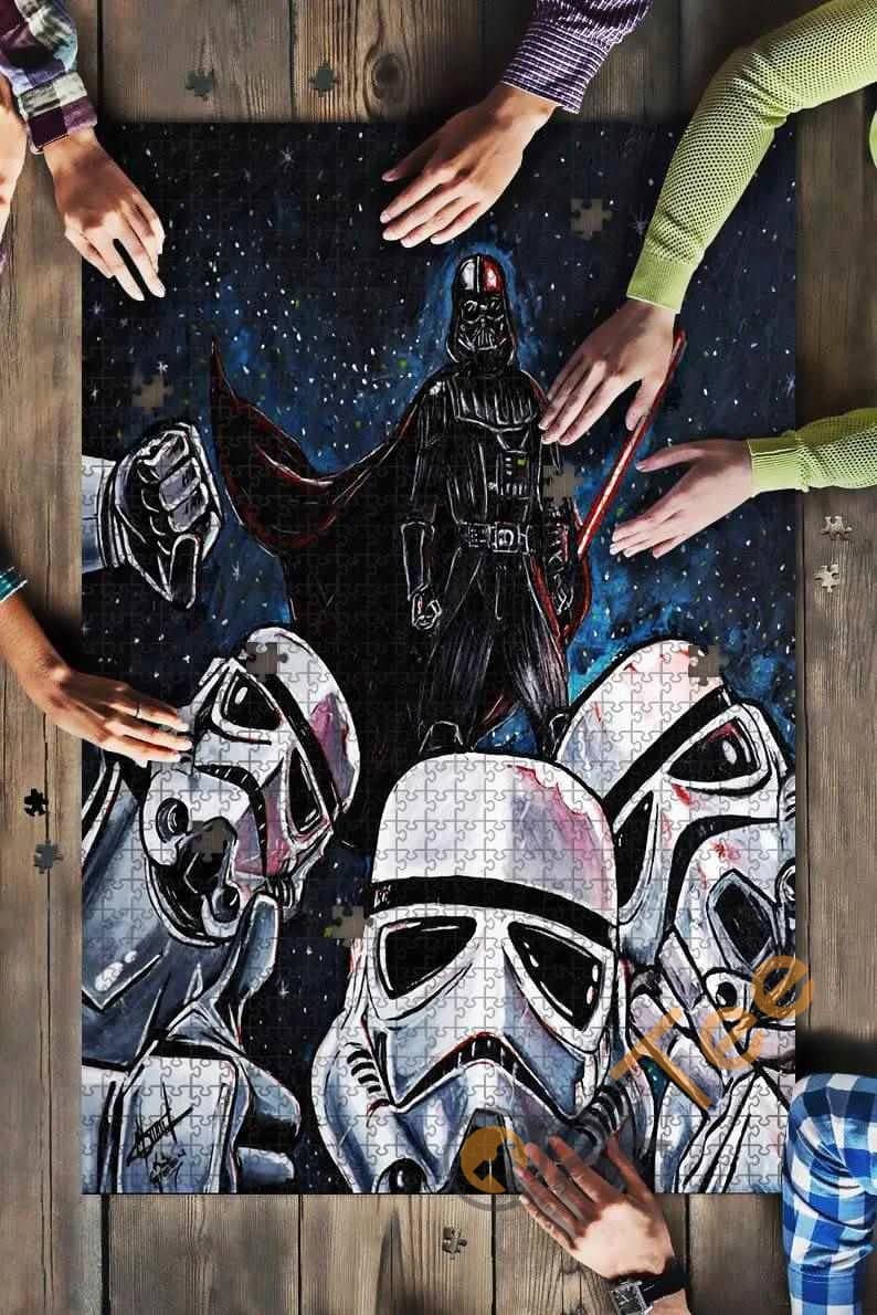 Darth Vader And Stormtroopers Funny Kids Toys Jigsaw Puzzle