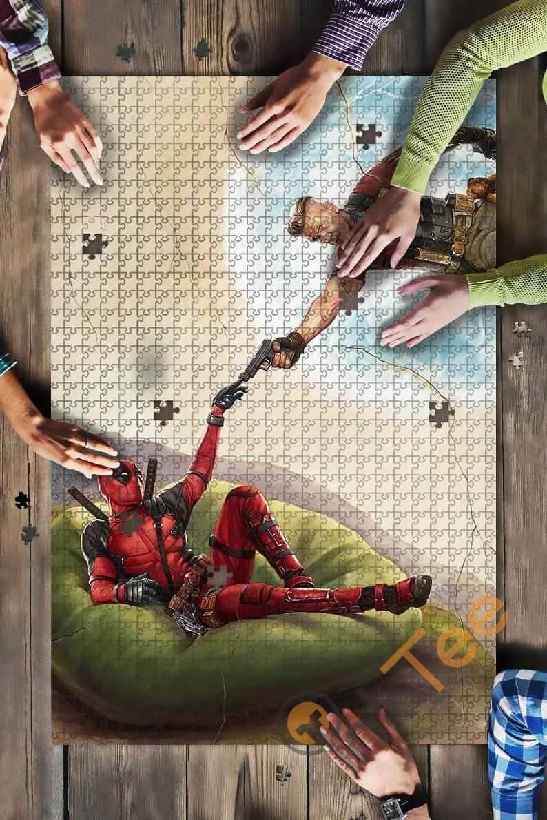 Deadpool Cable Funny Kids Toys Jigsaw Puzzle