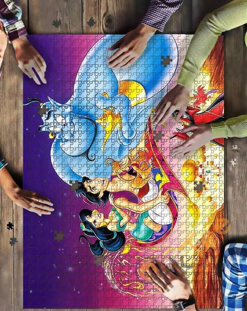 Disney Aladdin 3 Kid Toys Jigsaw Puzzle