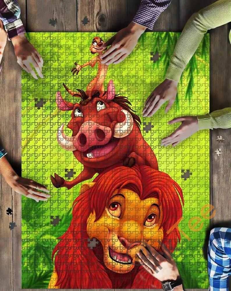 Disney's Lion King Fan Art Kid Toys Jigsaw Puzzle