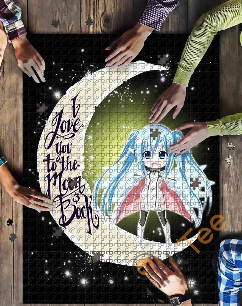 Ice Girl Love To The Moon Kid Toys Jigsaw Puzzle