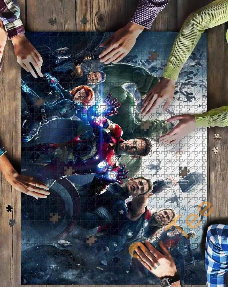 Marvel Avengers Age Of Ultron Kid Toys Jigsaw Puzzle