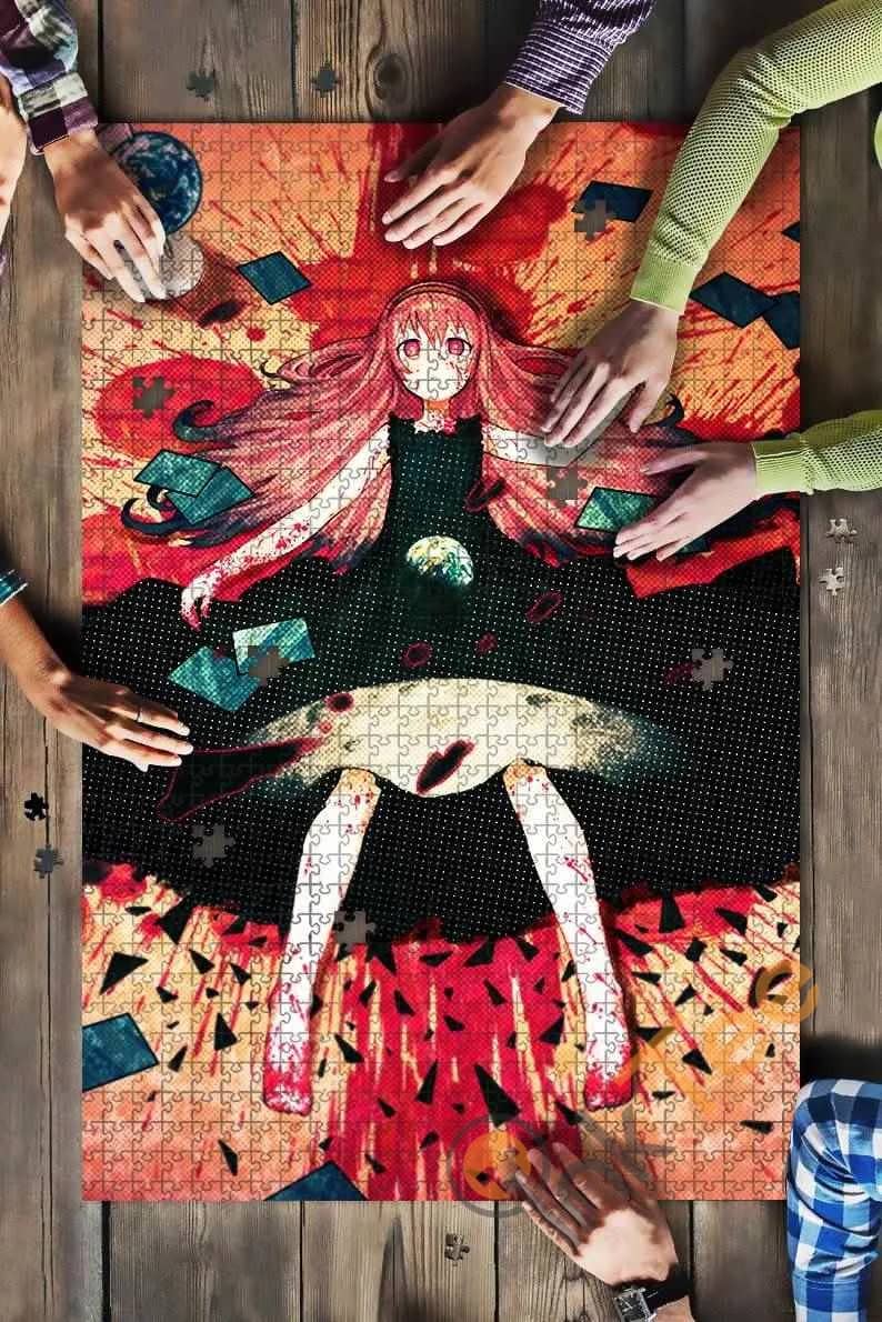 Megurine Luka Anime Girl Kids Toys Jigsaw Puzzle
