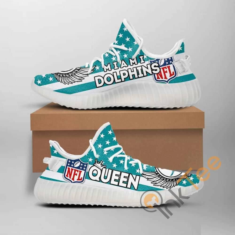 Miami Dolphins Queen Nfl Amazon Best Selling Yeezy Boost
