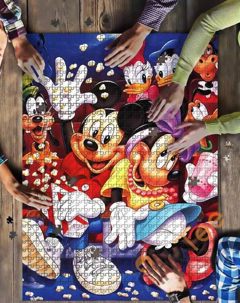 Mickey Mouse And Friends At The Movies Jigsaw Puzzle