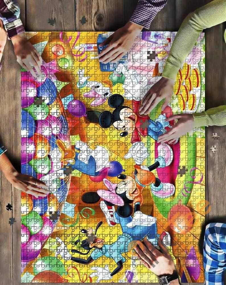 Mickey Mouse Birthday Jigsaw Puzzle