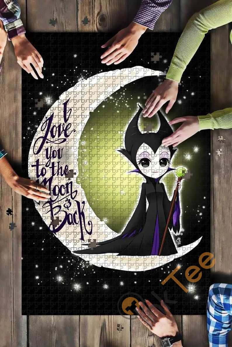 Moon Maleficent Kids Toys Jigsaw Puzzle