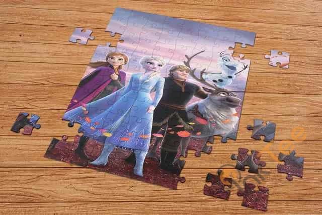Movie Frozen 2 Anna Elsa Kristoff Sku 0717 Jigsaw Puzzle
