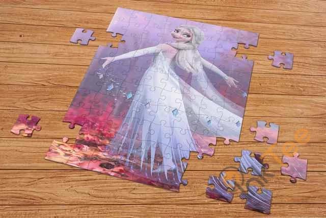 Movie Frozen 2 Anna Elsa Kristoff Sku 0724 Jigsaw Puzzle