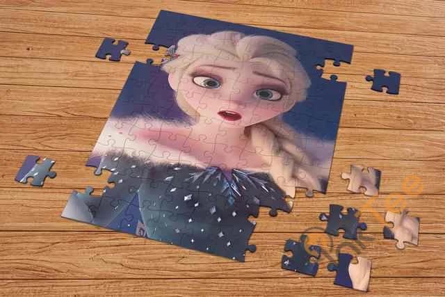 Movie Frozen 2 Anna Elsa Kristoff Sku 0729 Jigsaw Puzzle