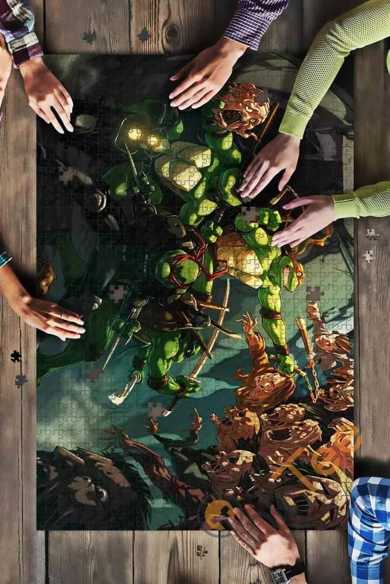 Mutant Ninja Turtles Vs Zombie Mc Jigsaw Puzzle